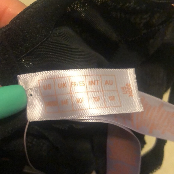 NWT Savage Fenty Black Unlined Bra - Picture 5 of 5